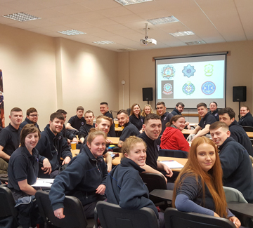 Fire and Ambulance Students Visit The Emergency Services Training Institute 