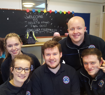 BFEI’s Fire and Ambulance students represented the Institute at the inaugural DDLETB Student Quiz.. 