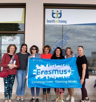 Exploring Wellbeing and Understanding Ourselves through Erasmus+ in Tenerife